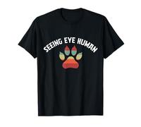 Seeing Eye Human - Funny Blind Dog Cat Owner T-Shirt