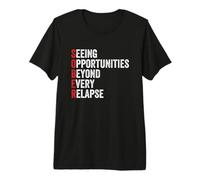 Seeing Opportunities Beyond Every Relapse Sober Sobriety Premium T-Shirt