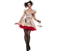 Seeing Red Inc. Women's Voodoo Doll Fancy Dress Costume 2X-Large