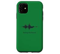 Seeing The Sound Bird Audio Waveform Frequency Case for iPhone 11