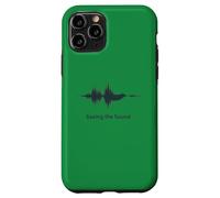 Seeing The Sound Bird Audio Waveform Frequency Case for iPhone 11 Pro