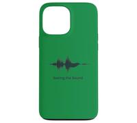 Seeing The Sound Bird Audio Waveform Frequency Case for iPhone 13 Pro Max