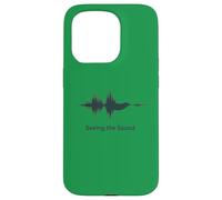 Seeing The Sound Bird Audio Waveform Frequency Case for iPhone 15 Pro