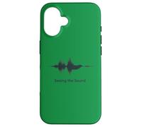 Seeing The Sound Bird Audio Waveform Frequency Case for iPhone 16