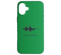 Seeing The Sound Bird Audio Waveform Frequency Case for iPhone 16 Plus