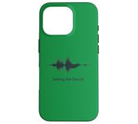 Seeing The Sound Bird Audio Waveform Frequency Case for iPhone 16 Pro