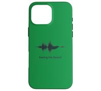 Seeing The Sound Bird Audio Waveform Frequency Case for iPhone 16 Pro Max