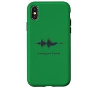 Seeing The Sound Bird Audio Waveform Frequency Case for iPhone X/XS