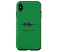 Seeing The Sound Bird Audio Waveform Frequency Case for iPhone XS Max