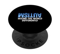 Seeing the World Differently Autism Awareness PopSockets Adhesive PopGrip