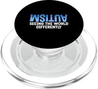 Seeing the World Differently Autism Awareness PopSockets PopGrip for MagSafe