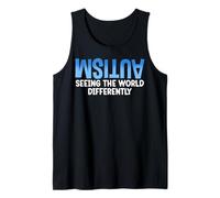 Seeing The World Differently Autism Awareness Tank Top