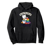 Seeing The World Differently Bear Autism Awareness Pullover Hoodie