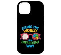 Seeing The World In A Different Way Autism Awareness Puzzle Case for iPhone 14