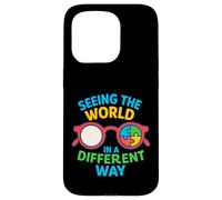 Seeing The World In A Different Way Autism Awareness Puzzle Case for iPhone 15 Pro
