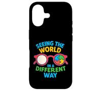 Seeing The World In A Different Way Autism Awareness Puzzle Case for iPhone 17