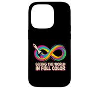 Seeing The World In Full Color Neurodiversity Awareness Case for iPhone 14 Pro