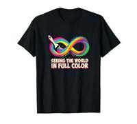 Seeing The World in Full Color Neurodiversity Awareness T-Shirt