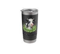 Seeing Things from Your View is Quite A Stretch Funny Cow Stainless Steel Insulated Tumbler