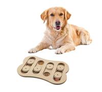 Seek-A-Treat 5654 Shuffle Bone Puzzle Ethical Pet ,Brown,12 Inch