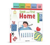 Seek And Find - Home : Early Learning Board Books With Tabs