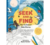 Seek and Find: New Testament Activity Book: Learn All About Jesus! (Christian Colouring and activity book to gift kids ages 4-8)