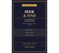 Seek & Find: A large Print Proverbs Devotional Puzzle Book (Proverbs Wisdom Puzzle Series)