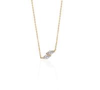Seek + Find Filled With Light Gold Necklace - Gold