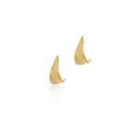 Seek + Find Grow Leaf Gold Earring - Gold