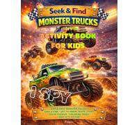 S ind - Monster Trucks: The Ultimate Activity Book for Kids! (S ind - Activity Book)
