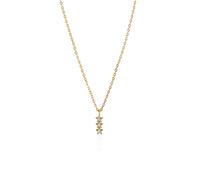 Seek + Find Shine Trio Star Gold Necklace - Gold