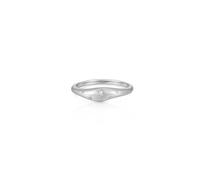 Seek + Find Silver Shine Dome Ring - 58