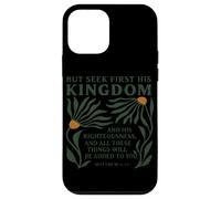 Seek First His Kingdom Christian Jesus God Religious Faith Case for iPhone 12 mini