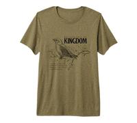 S irst His Kingdom Matthew 6:33 Inspirational Graphic Premium T-Shirt