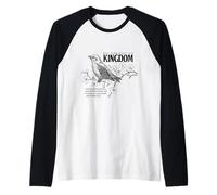 S irst His Kingdom Matthew 6:33 Inspirational Graphic Raglan Baseball Tee