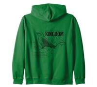 S irst His Kingdom Matthew 6:33 Inspirational graphic Zip Hoodie