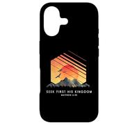 Seek First His Kingdom Matthew 6:33 - Religious Bible Verse Case for iPhone 17