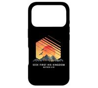 Seek First His Kingdom Matthew 6:33 - Religious Bible Verse Case for iPhone 17 Pro