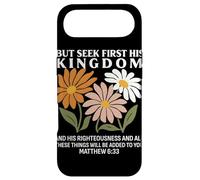Seek First His Kingdom Matthew 633 Christian Quote Case for iPhone Air