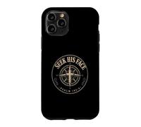 Seek His Face Psalm 105:4 Christian Faith Men Women Case for iPhone 11 Pro