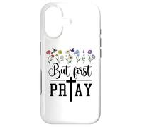 Seek Kingdom But First Pray More Worry Less Prayer Warrior Case for iPhone 17