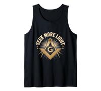 Seek More Light Freemason Brotherhood Tank Top