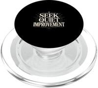 Seek Quiet Improvement Masonic Reflection PopSockets PopGrip for MagSafe