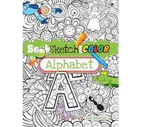Seek, Sketch and Color -- Alphabet (Dover Children's Activity Books)