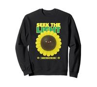 Seek The Light Positive Happy Statement Sweatshirt