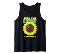 Seek The Light Positive Happy Statement Tank Top