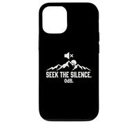 Seek The Silence 0dB Mountain Hiking Introvert Outdoors Case for iPhone 12/12 Pro