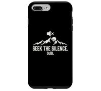 Seek The Silence 0dB Mountain Hiking Introvert Outdoors Case for iPhone 7 Plus/8 Plus