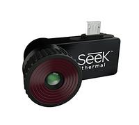 Seek Thermal Compact Pro High Resolution Thermal Imaging Camera with Micro USB Connector and Protective Waterproof Case for Android Devices, Black