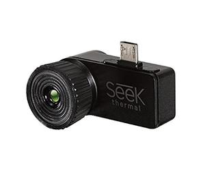 Seek Thermal Compact XR Extended Range High Resolution Thermal Imaging Camera with Micro USB Connector and Protective Waterproof Case for Android Devices, Black